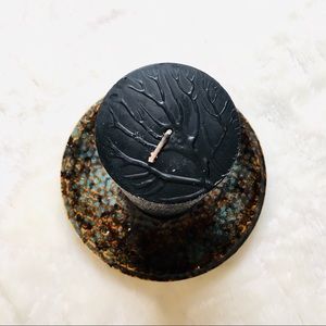 Root Timberline Pillar Candle- Black Patchouli